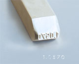 1.2210  in Sonstiger Werkstattbedarf/Handschlagstempel